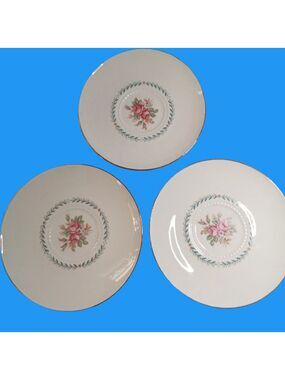 Harmony House Mount Vernon Saucer Pink Rose Hall China USA Replacement